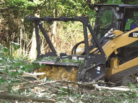 skid steer with mulcher rental near me|skid steer attachment rental near me.